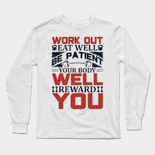 Workout design. Long Sleeve T-Shirt